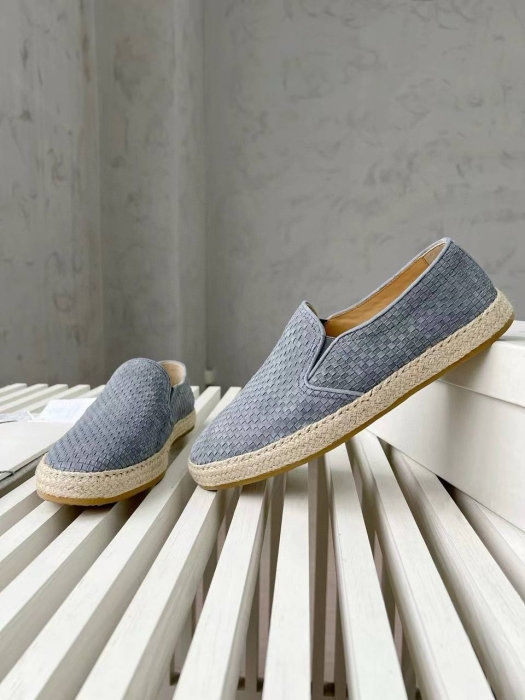 BRUNELLO CUCINELLI Мужские плетёные эспадрильи