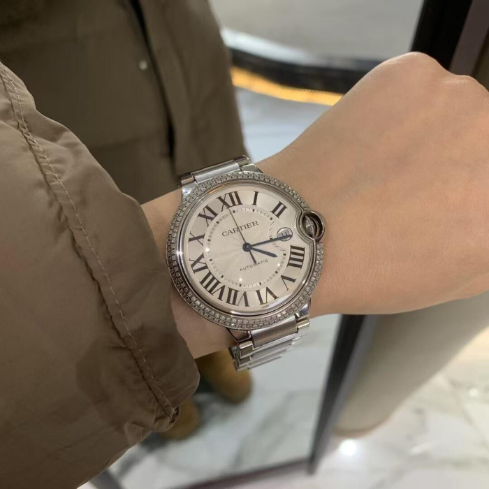 CARTIER Женские часы Ballon Bleu 42 мм 