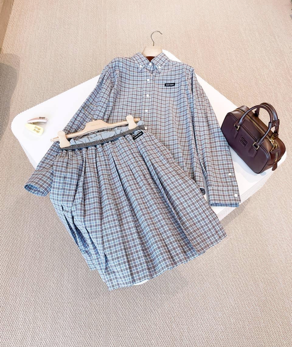 MIU MIU Женская юбка хлопок MIU MIU Женская юбка хлопок