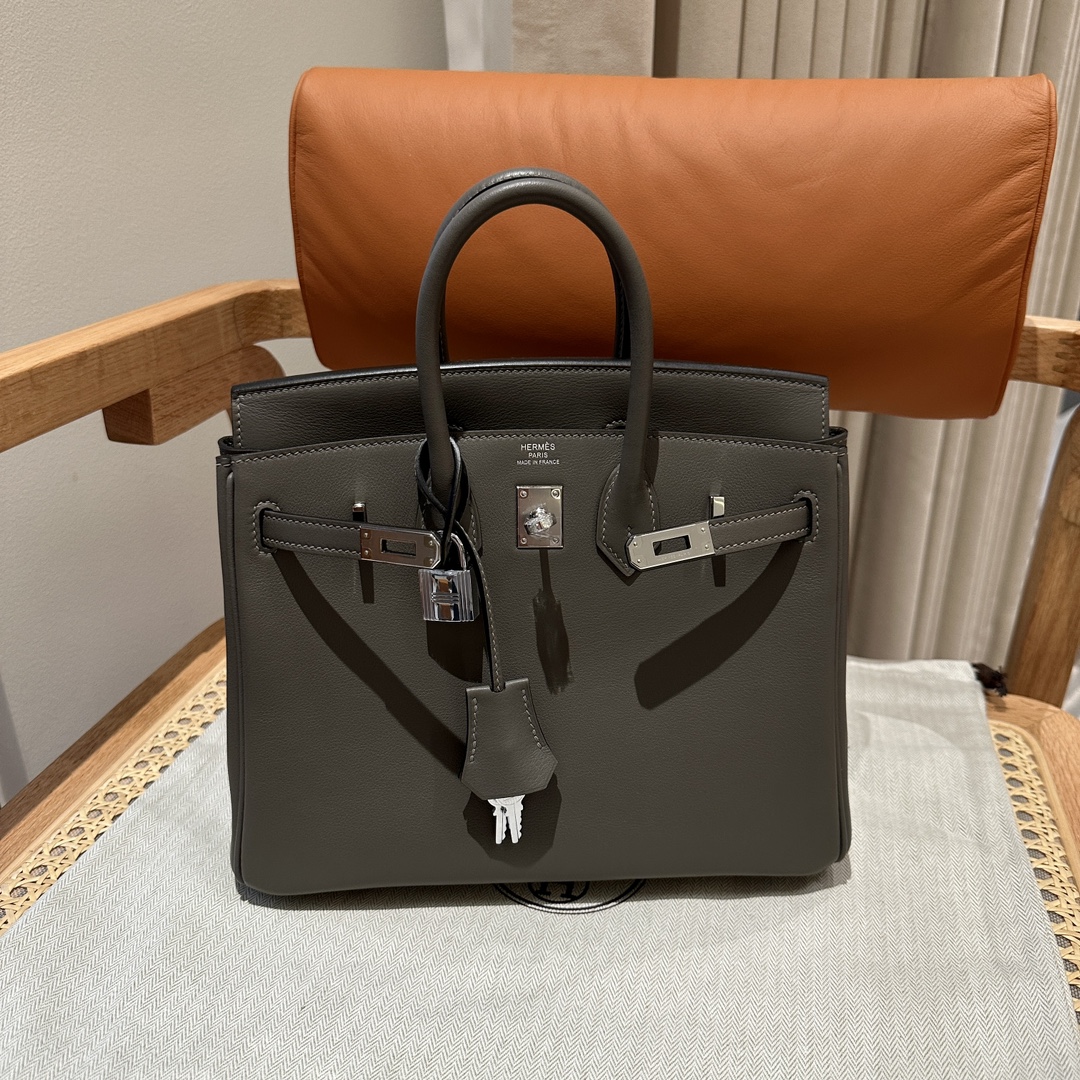 HERMES Женская сумка Birkin 25 см 8F Swift HERMES Женская сумка Birkin 25 см 8F Swift