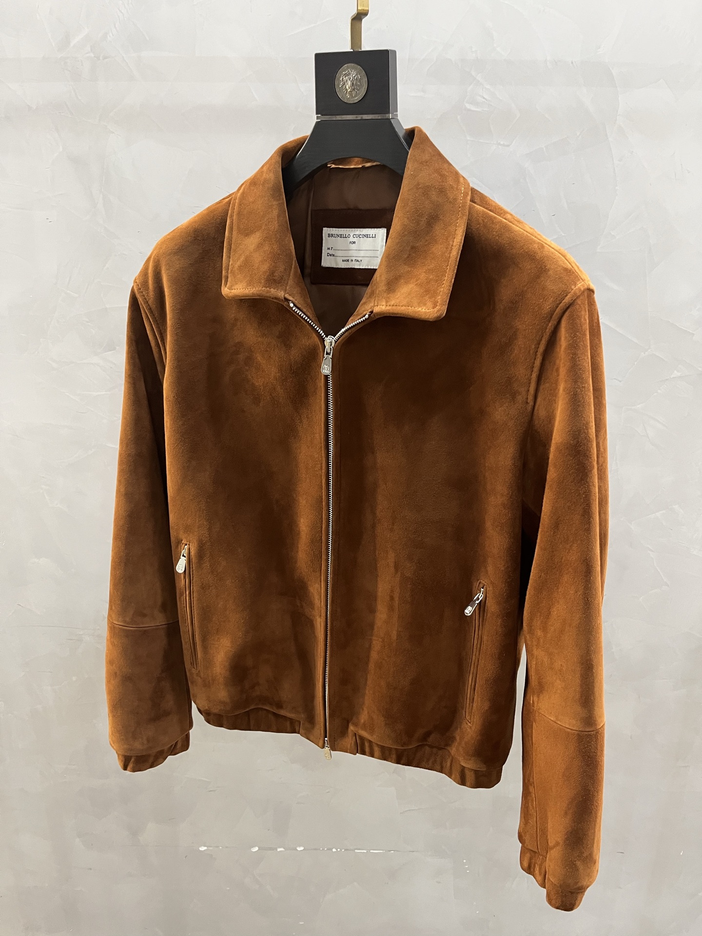 BRUNELLO CUCINELLI Мужская куртка из замши BRUNELLO CUCINELLI Мужская куртка из замши