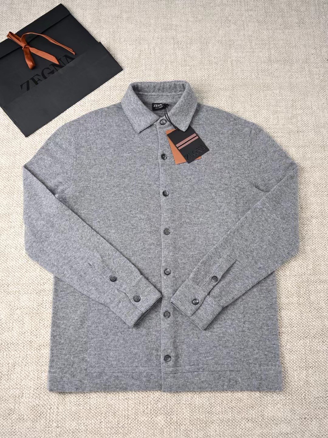 ERMENEGILDO ZEGNA Мужской свитер из кашемира 