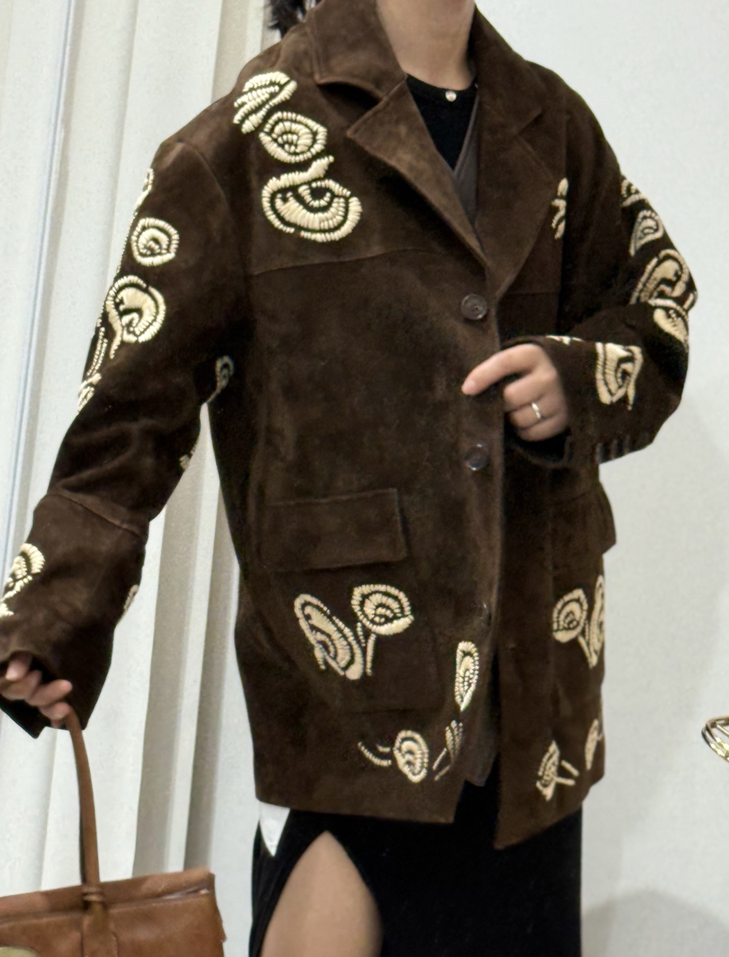 LORO PIANA Женская куртка из замши LORO PIANA Женская куртка из замши