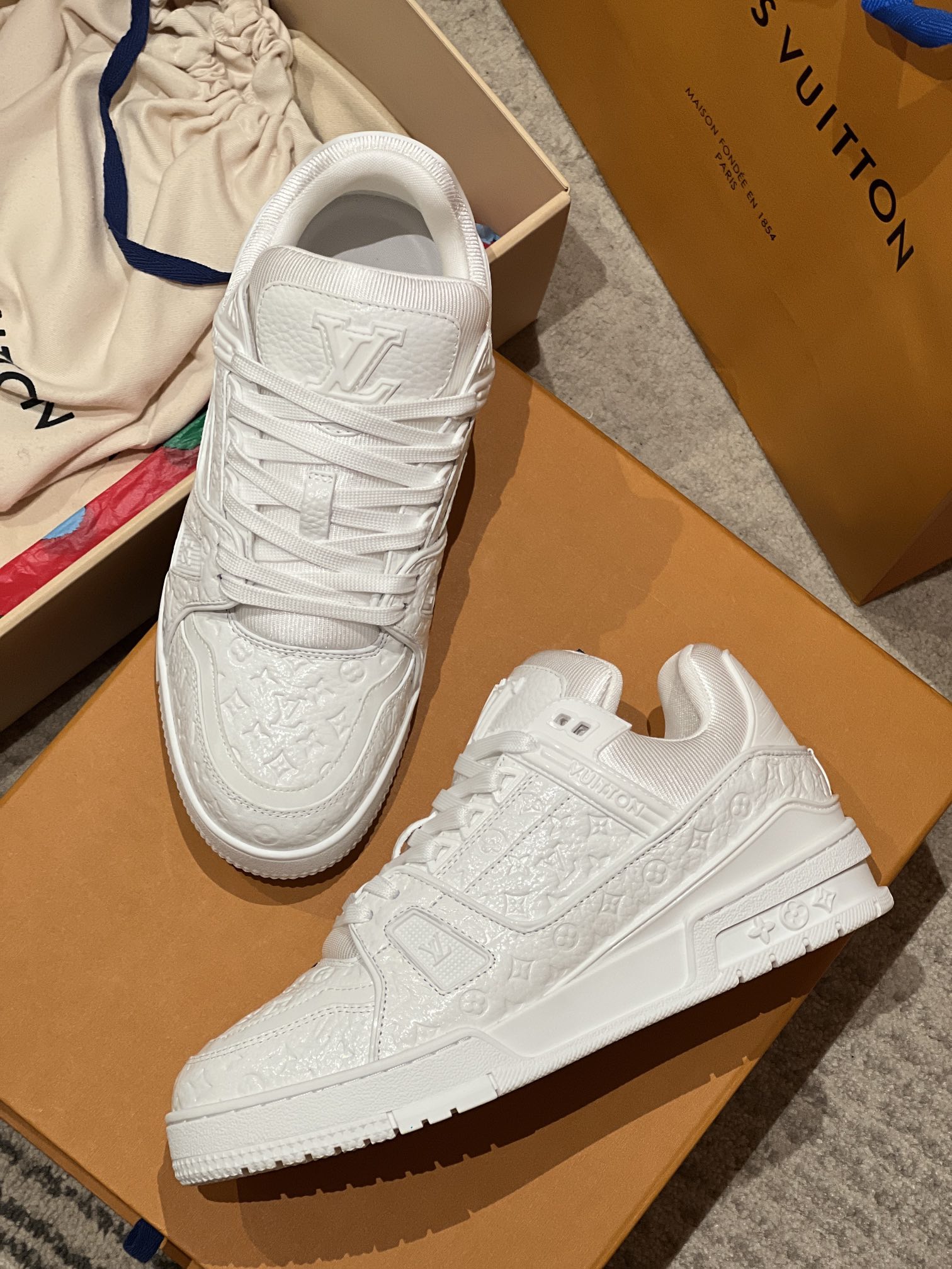 LOUIS VUITTON Кроссовки LV Trainer 25FW