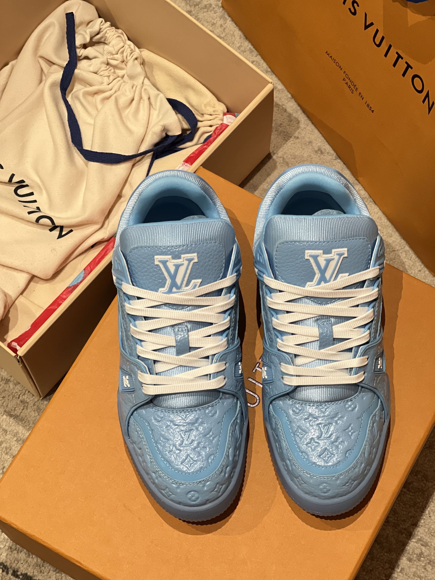 LOUIS VUITTON Кроссовки LV Trainer 25FW