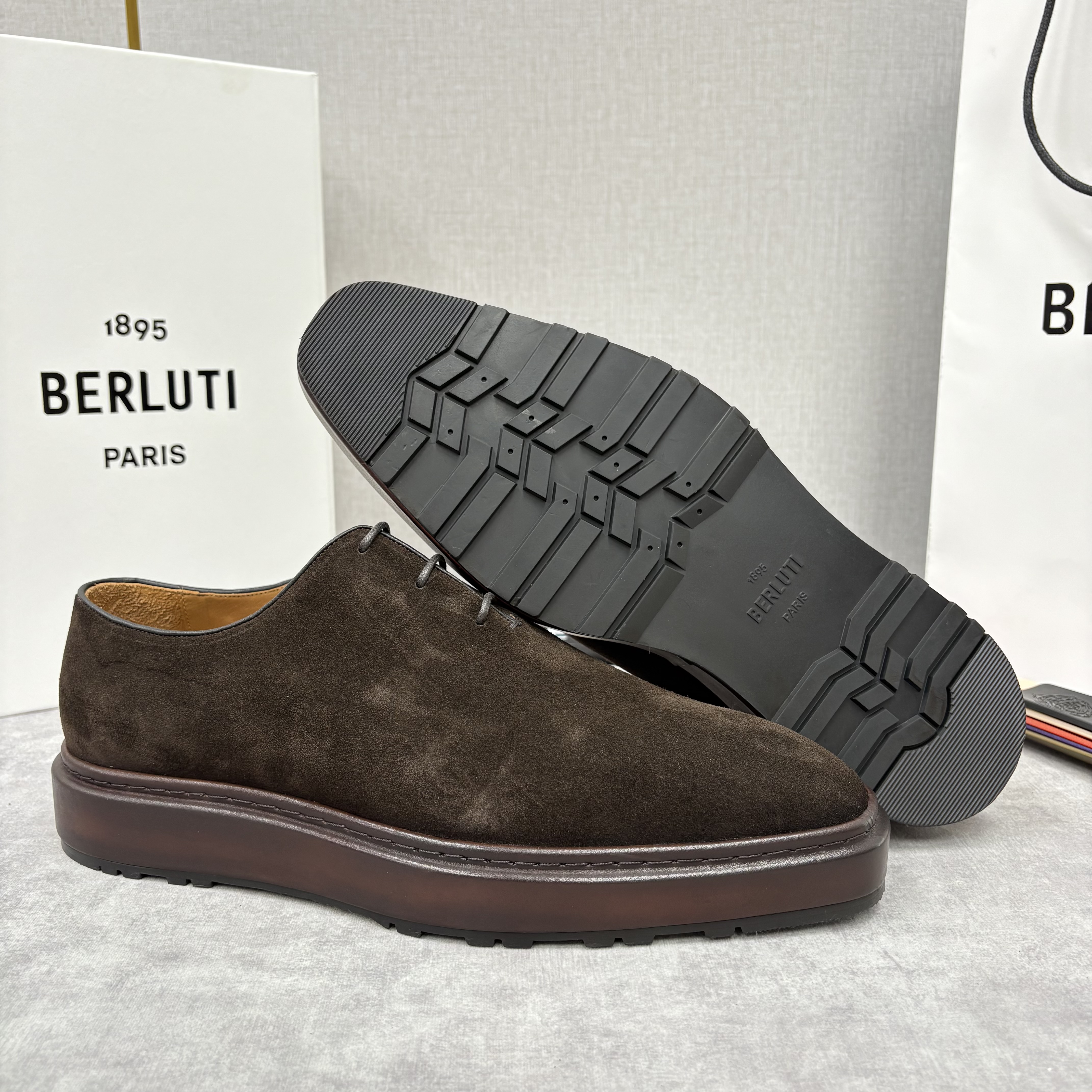 BERLUTI Мужские лоферы Alto замша