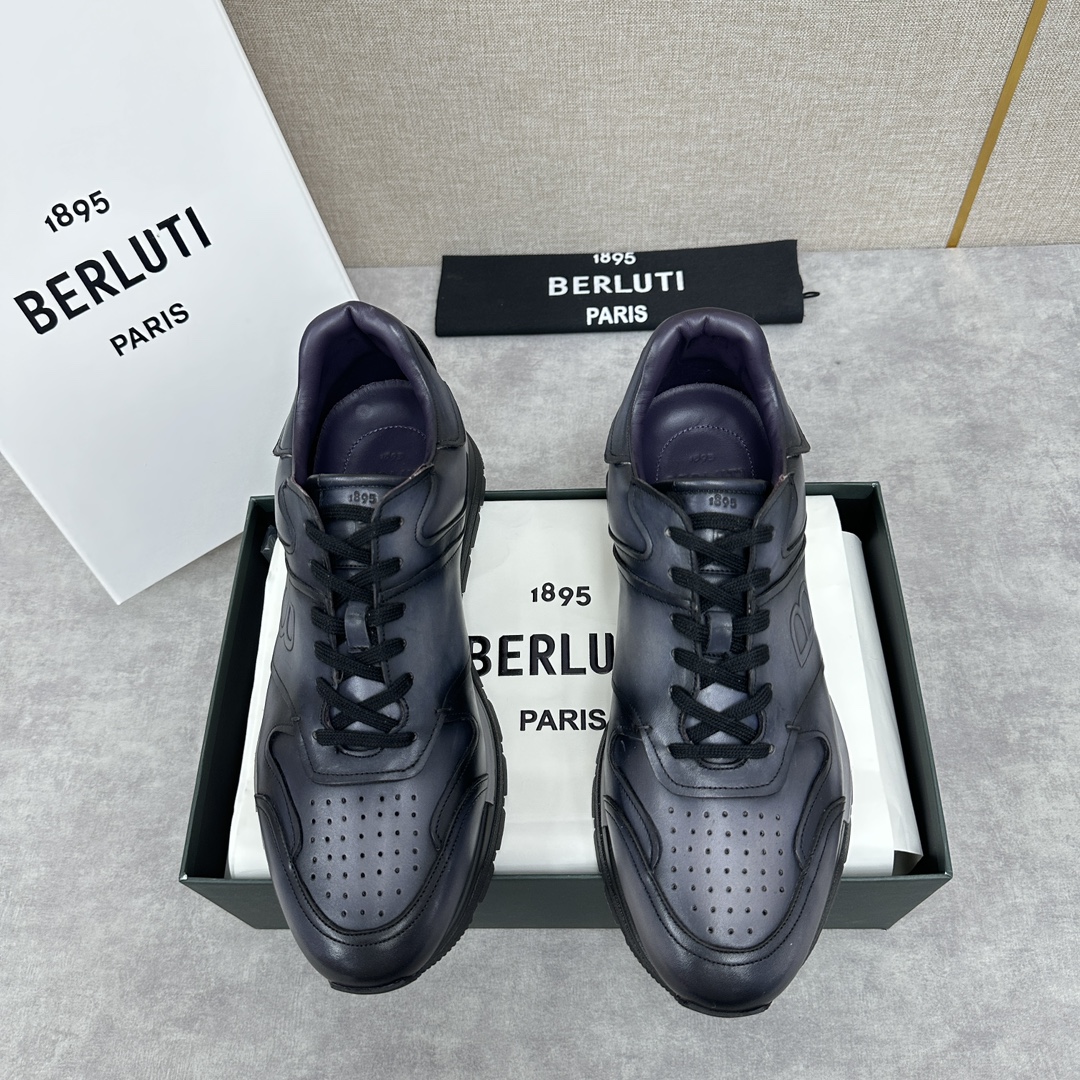 BERLUTI Мужские кроссовки Fast Track BERLUTI Мужские кроссовки Fast Track