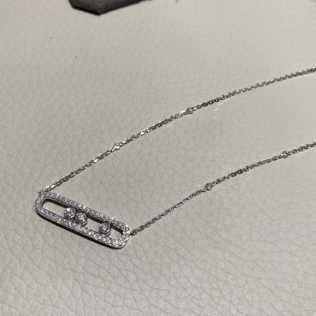 MESSIKA Колье Move из белого золота с бриллиантами MESSIKA Колье Move из белого золота с бриллиантами