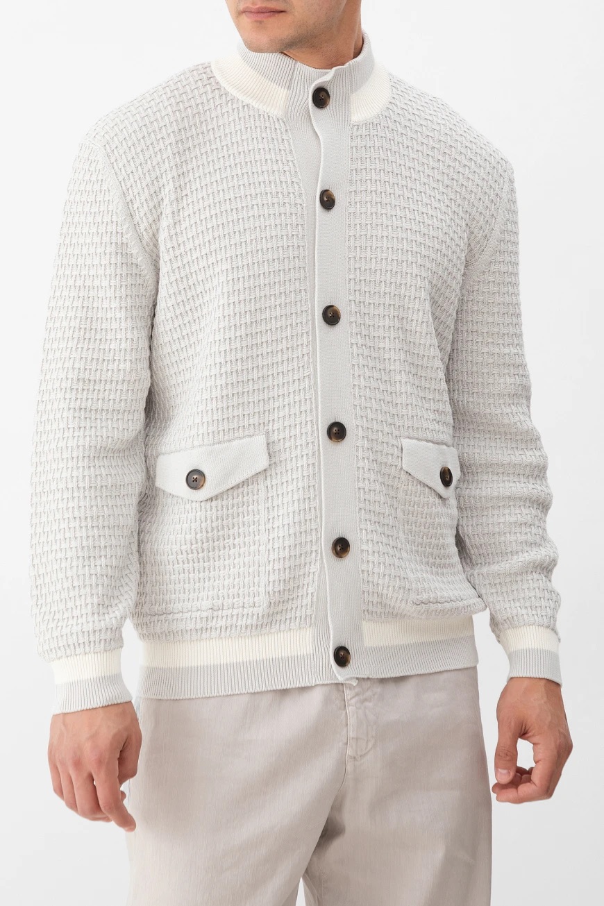 KITON Мужской кардиган KITON Мужской кардиган