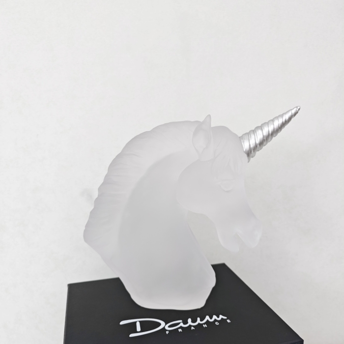 DAUM Хрустальный орнамент единорог