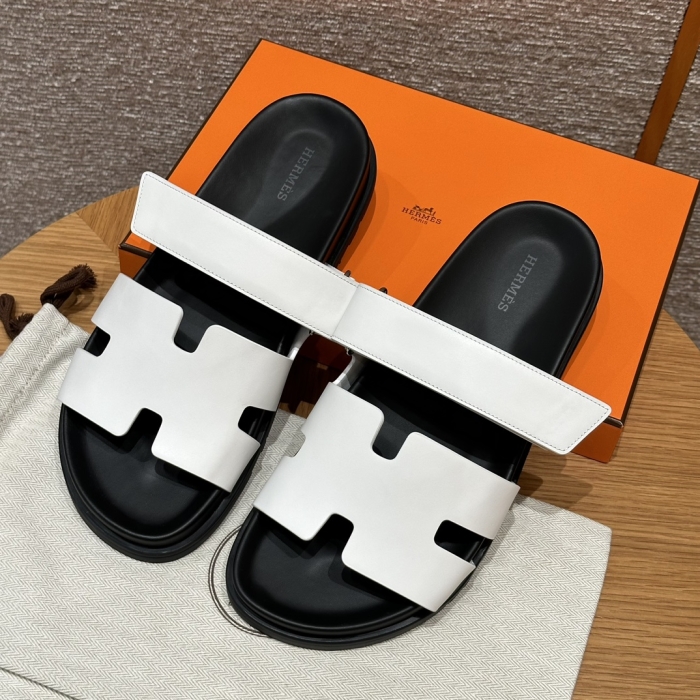 HERMES Мужские сандалии Chypre из овчины