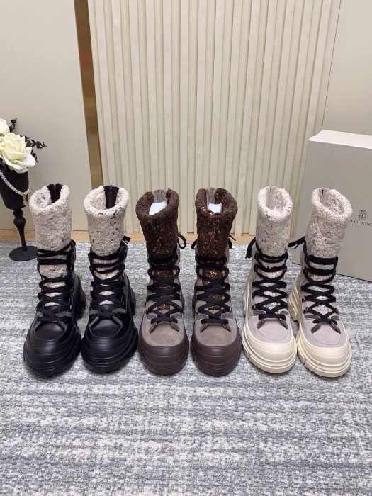 BRUNELLO CUCINELLI Женские ботинки