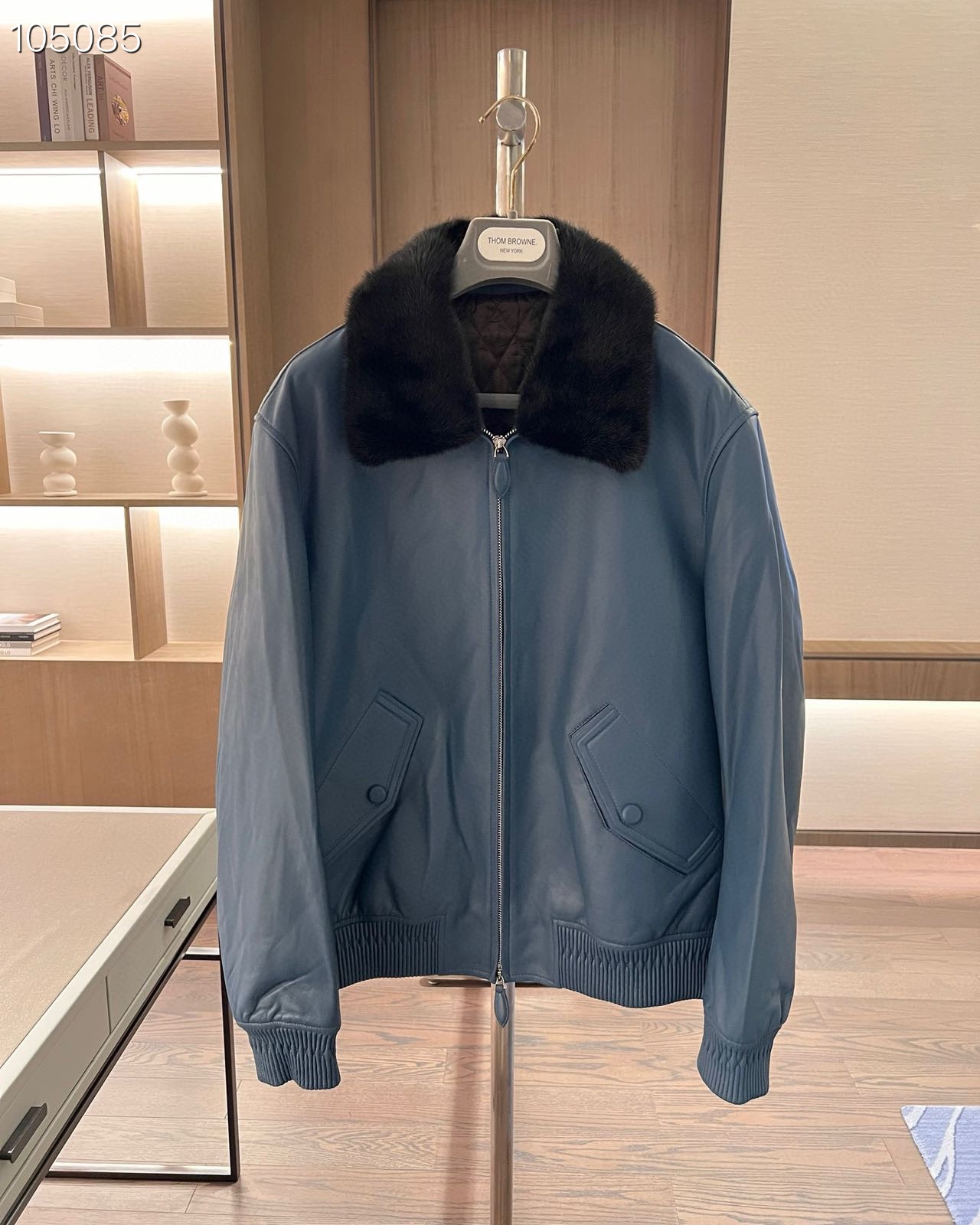 BERLUTI Мужская кожаная куртка  BERLUTI Мужская кожаная куртка