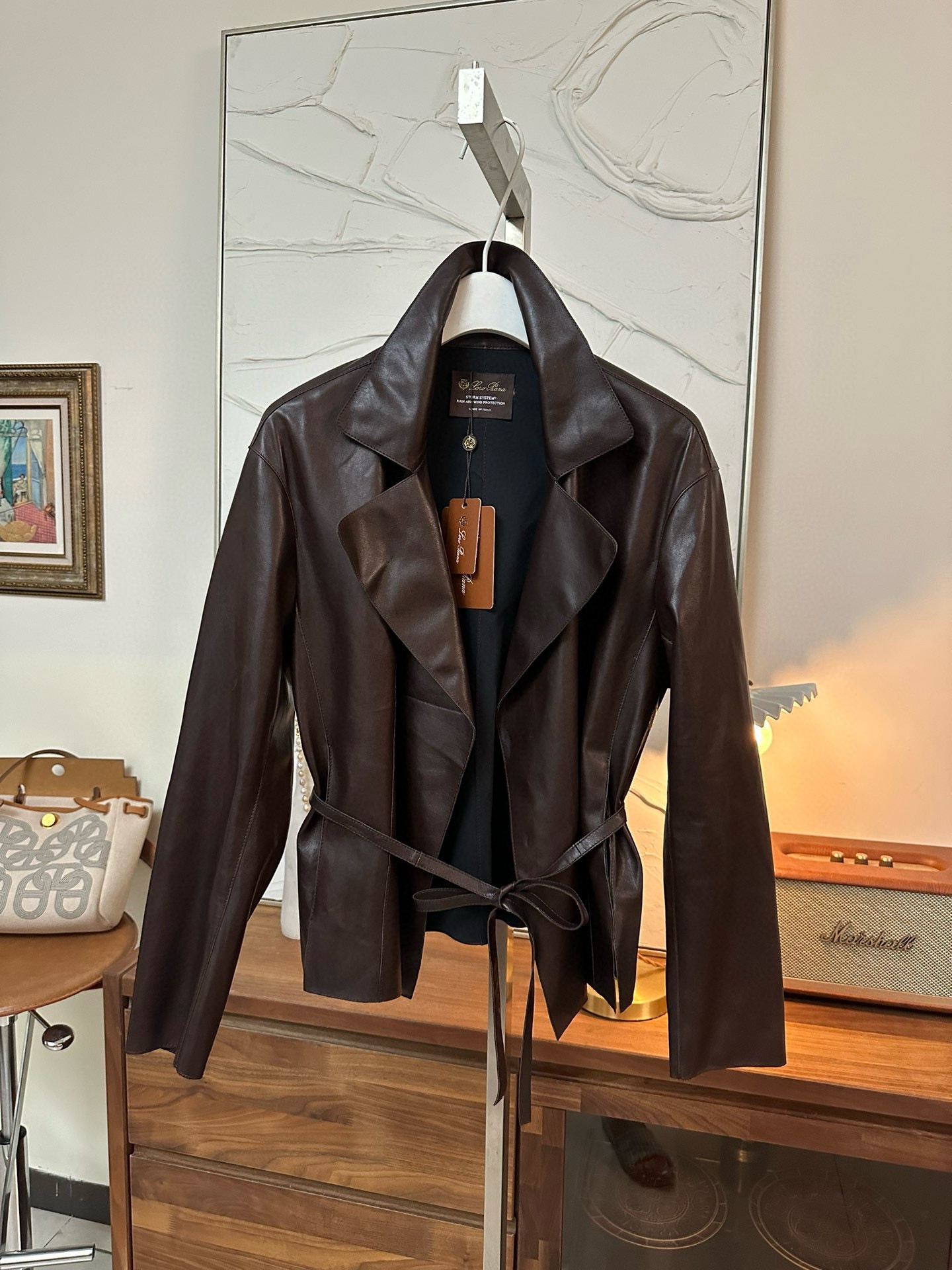 LORO PIANA Женская кожаная куртка LORO PIANA Женская кожаная куртка