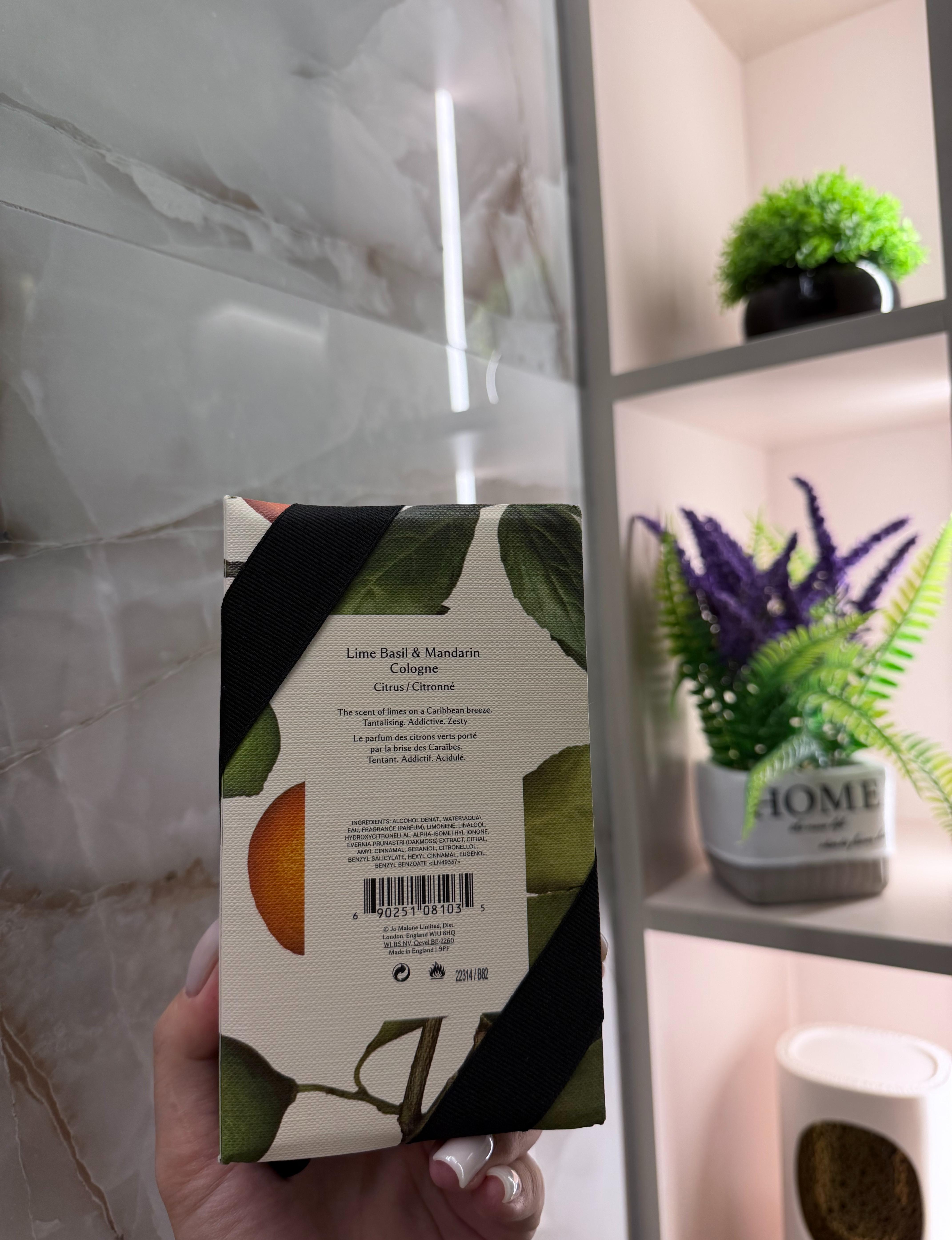 JO MALONE Lime Basil & Mandarin Cologne аромат JO MALONE Lime Basil & Mandarin Cologne аромат