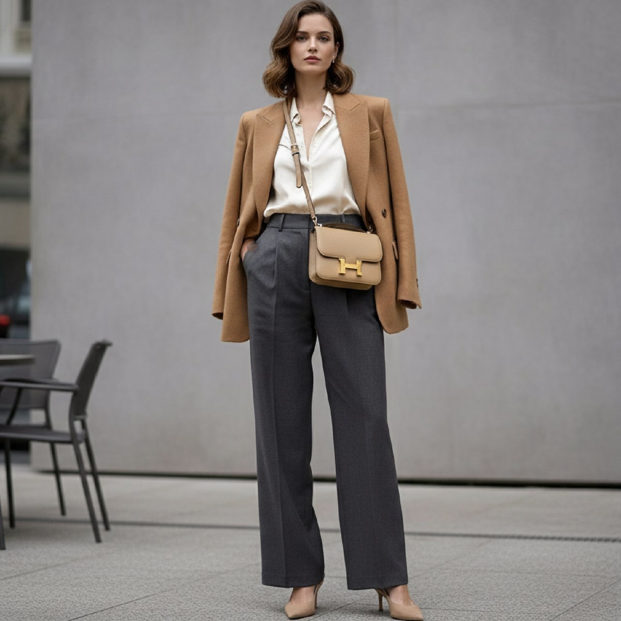 HERMES Женская сумка Constance 19 см OM Epsom HERMES Женская сумка Constance 19 см OM Epsom