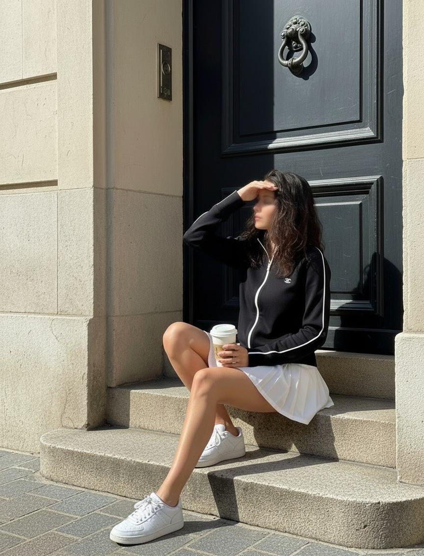 CHANEL Женский лонгслив из шерсти 