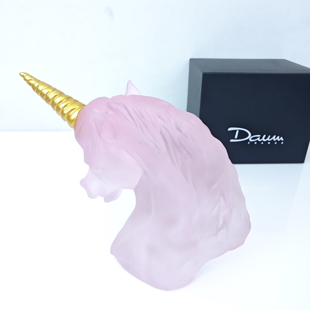 DAUM Хрустальный орнамент единорог