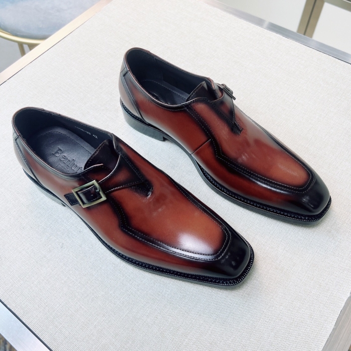 BERLUTI Мужские кожаные лоферы