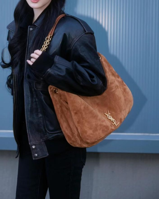 SAINT LAURENT Женская Сумка замш Jamie 4.3