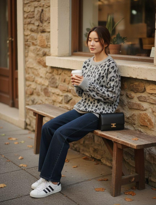 CELINE Женский свитер из шерсти