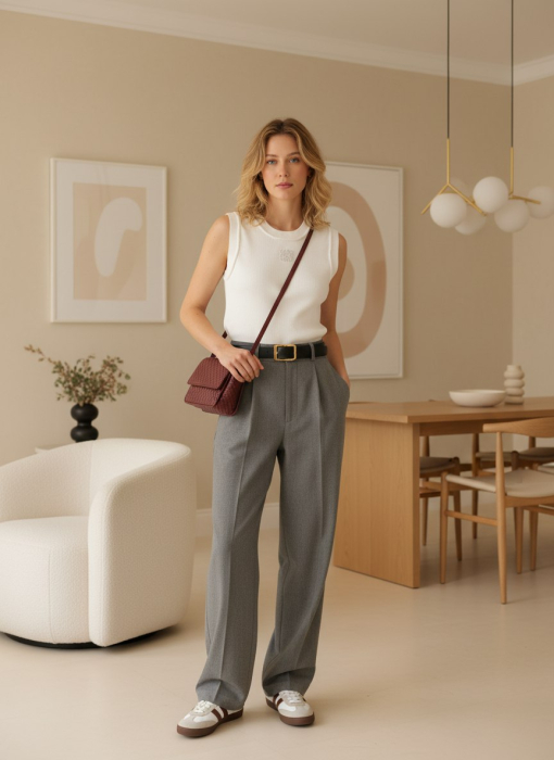 LOEWE Женская майка из шерсти 