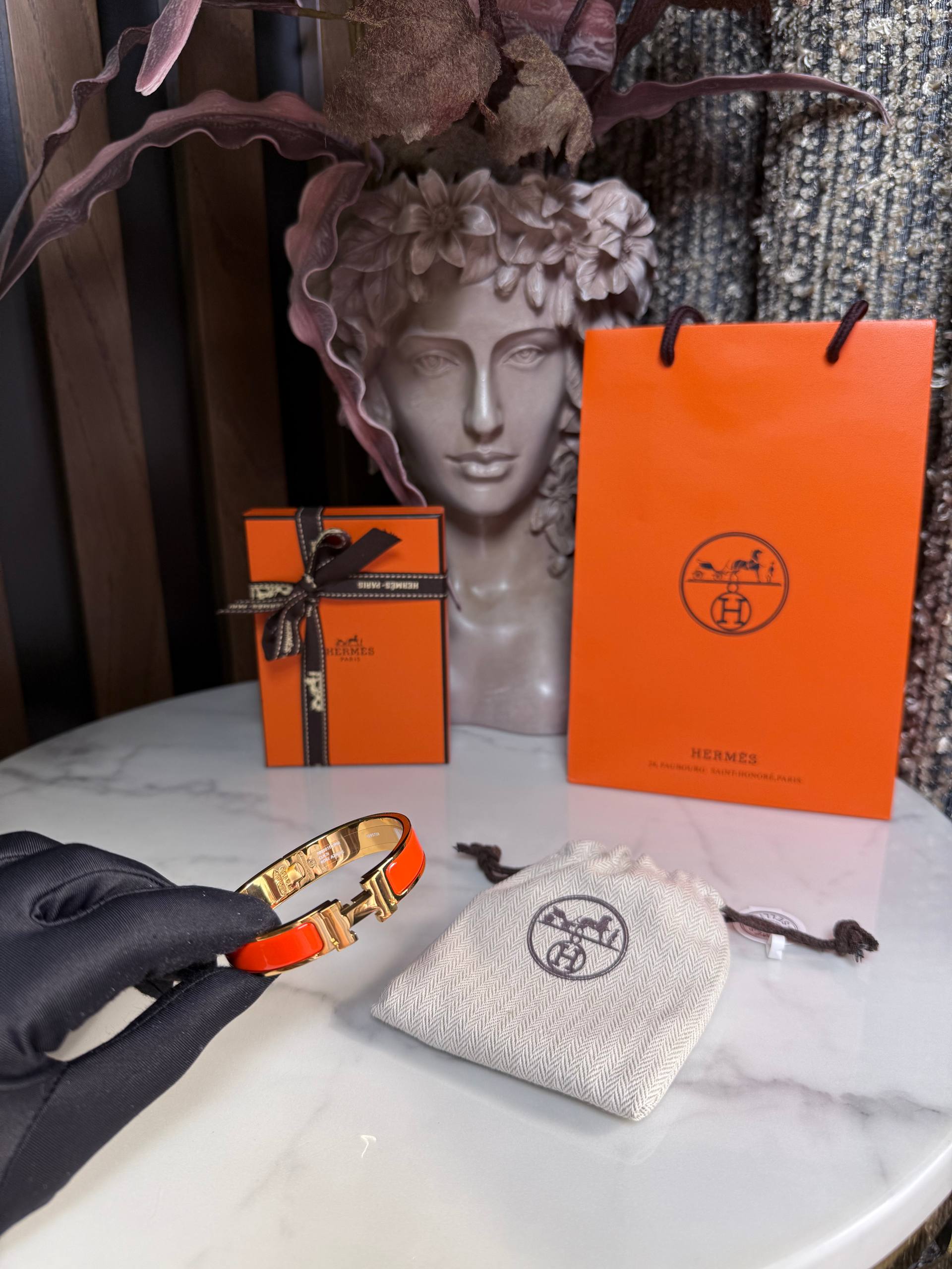 HERMES Браслет Clic H HERMES Браслет Clic H