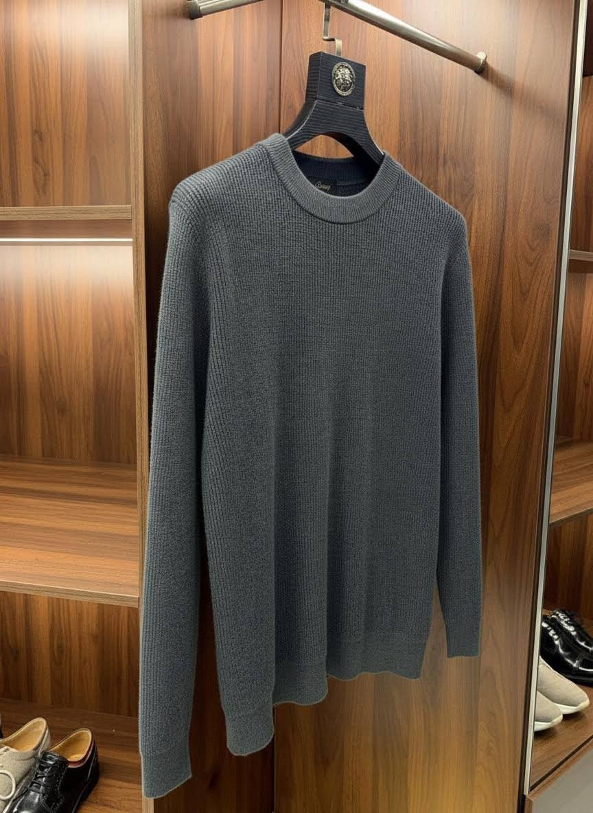 BRIONI Мужской свитер из шерсти и кашемира 