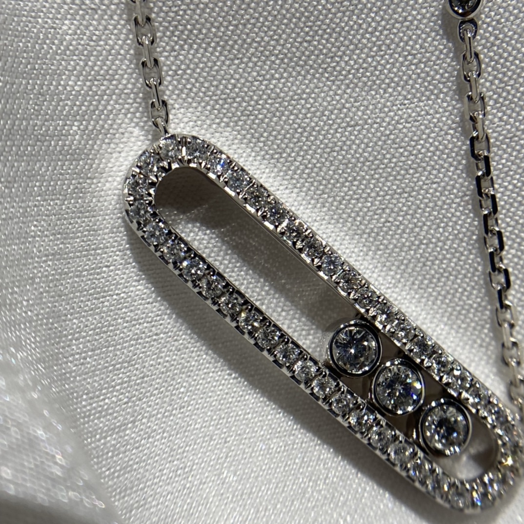 MESSIKA Колье Move из белого золота с бриллиантами MESSIKA Колье Move из белого золота с бриллиантами