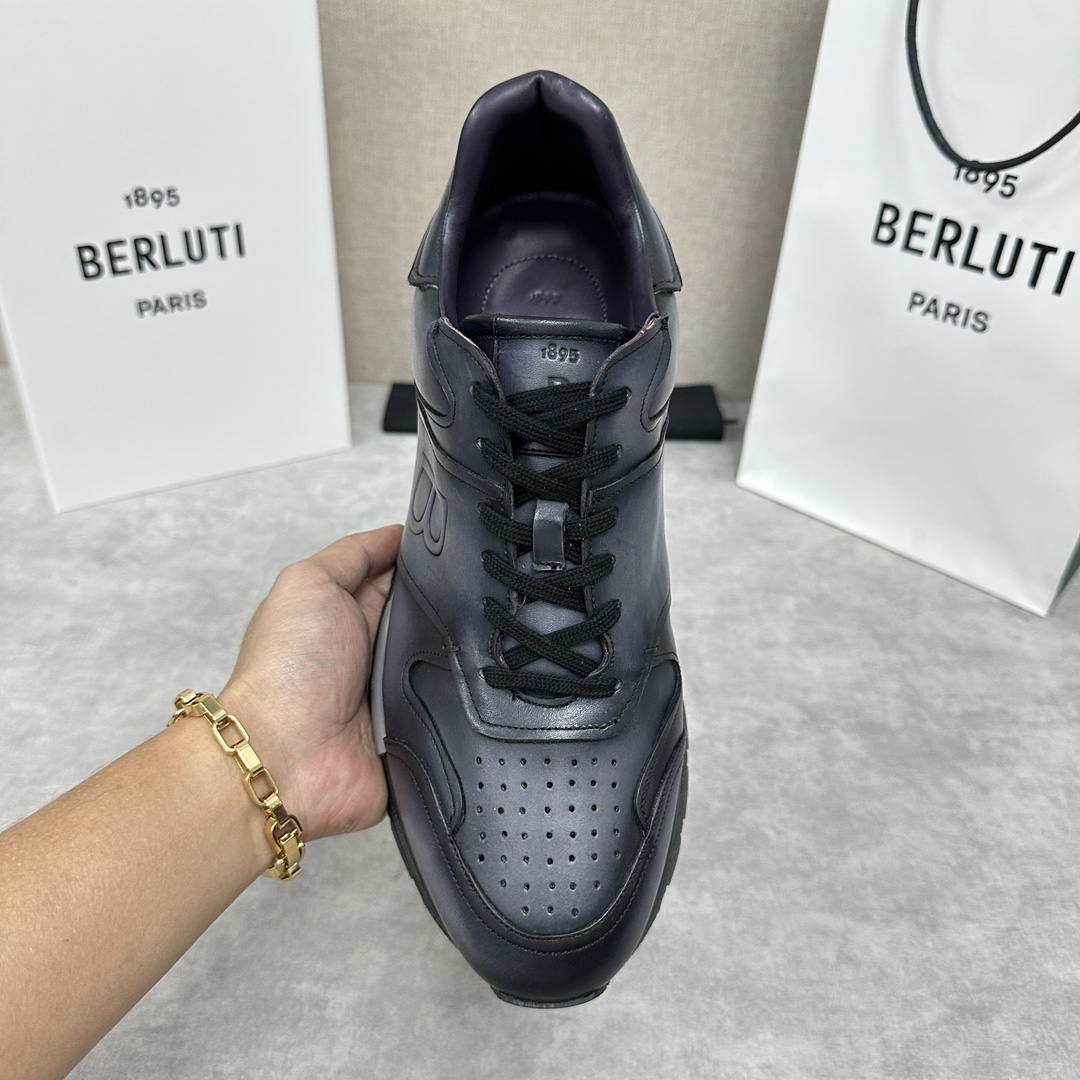 BERLUTI Мужские кроссовки Fast Track BERLUTI Мужские кроссовки Fast Track