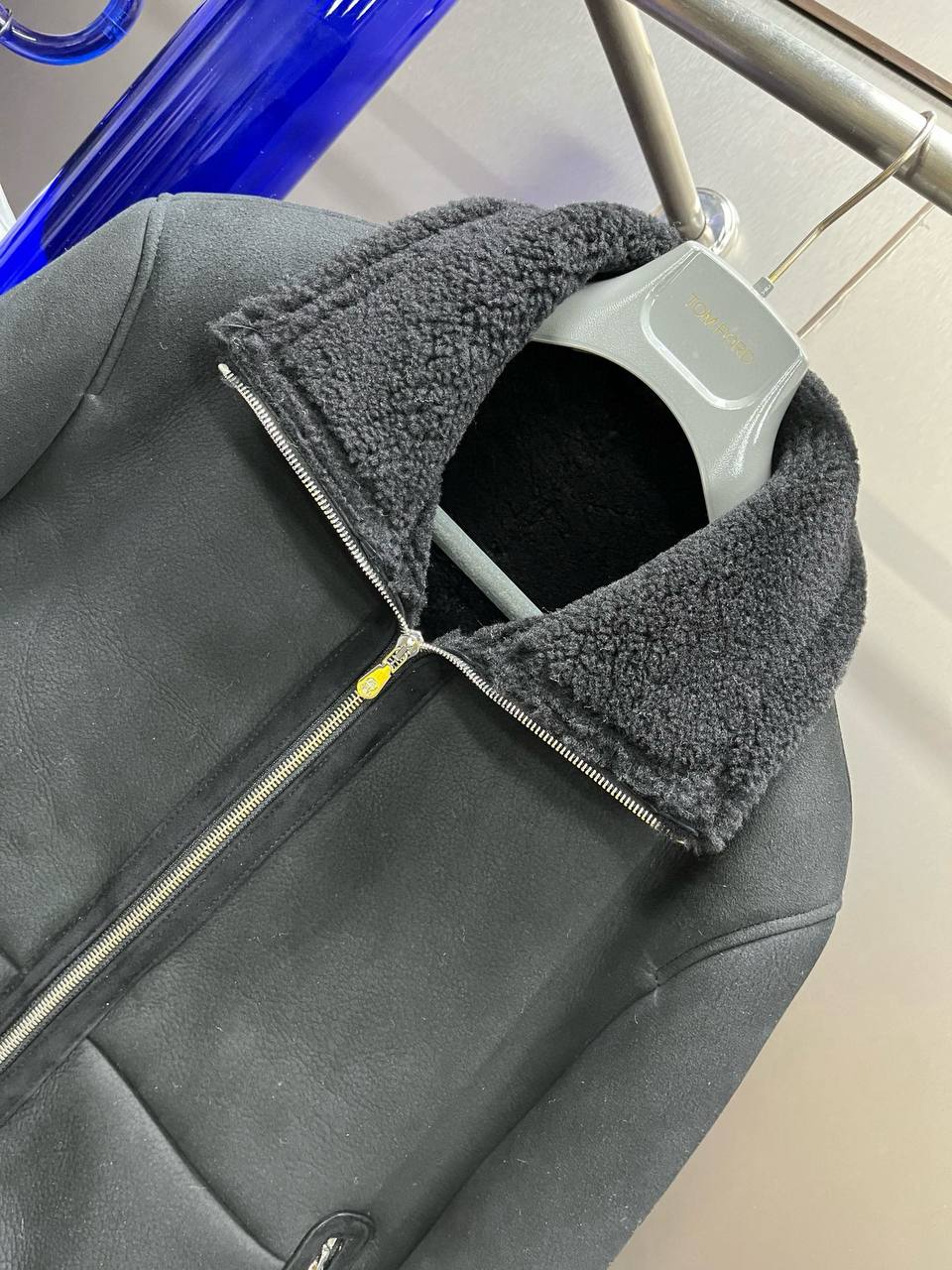 BRUNELLO CUCINELLI Мужская дублёнка из овчины BRUNELLO CUCINELLI Мужская дублёнка из овчины