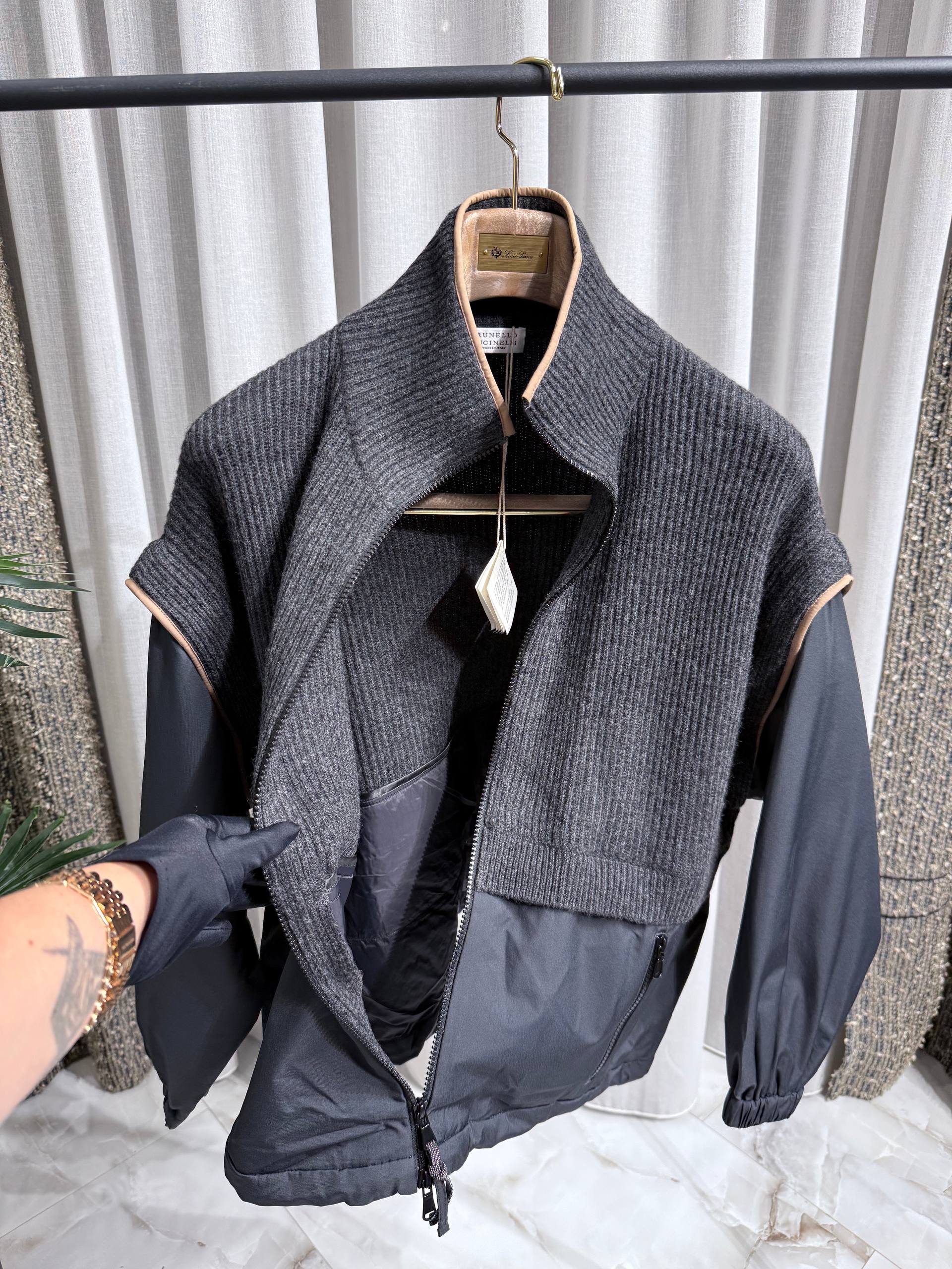 BRUNELLO CUCINELLI Женская ветровка из кашемира BRUNELLO CUCINELLI Женская ветровка из кашемира