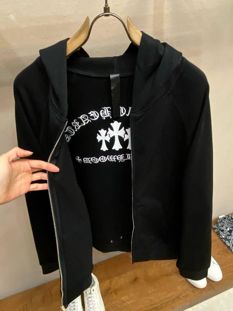 CHROME HEARTS Мужская толстовка из хлопка CHROME HEARTS Мужская толстовка из хлопка