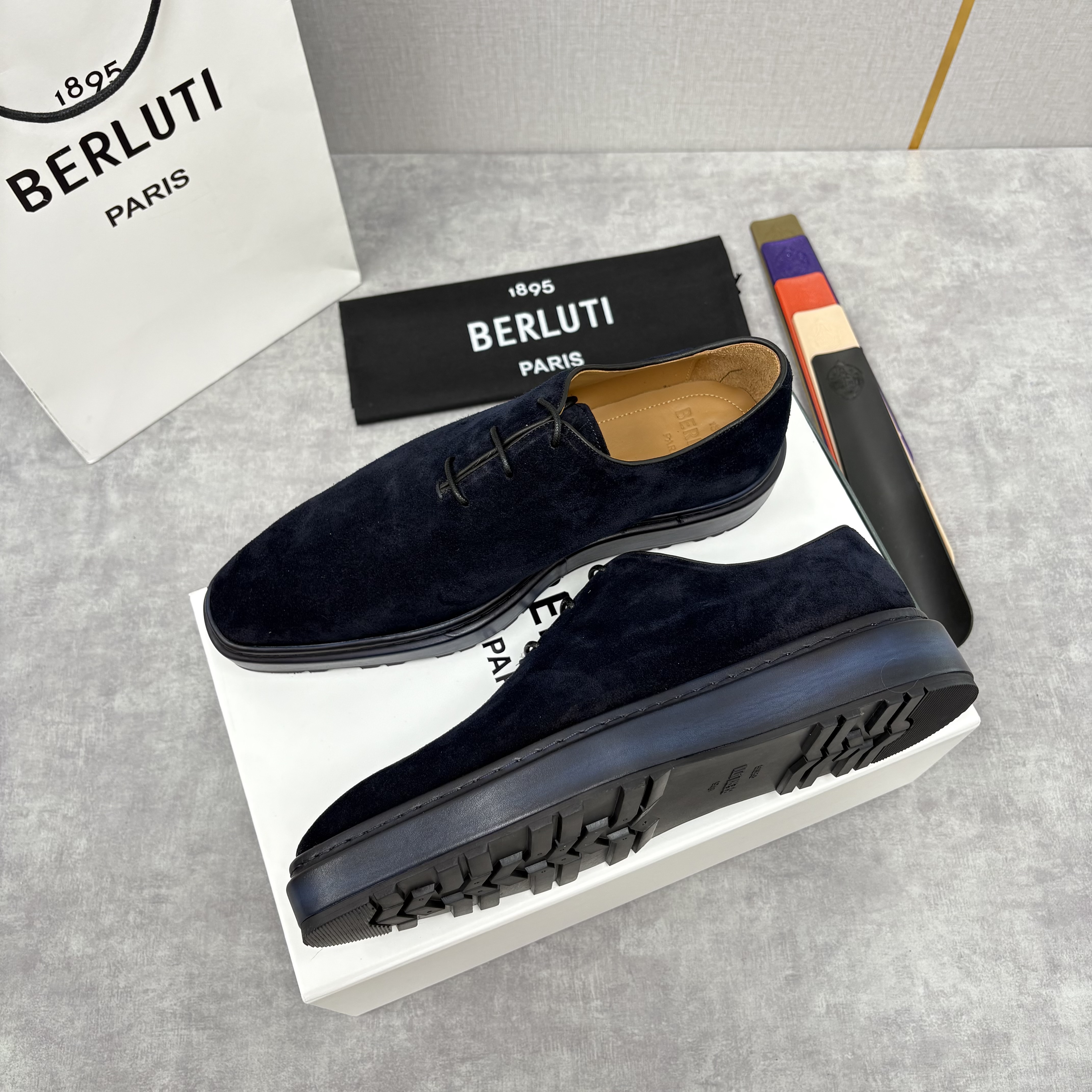 BERLUTI Мужские лоферы Alto замша