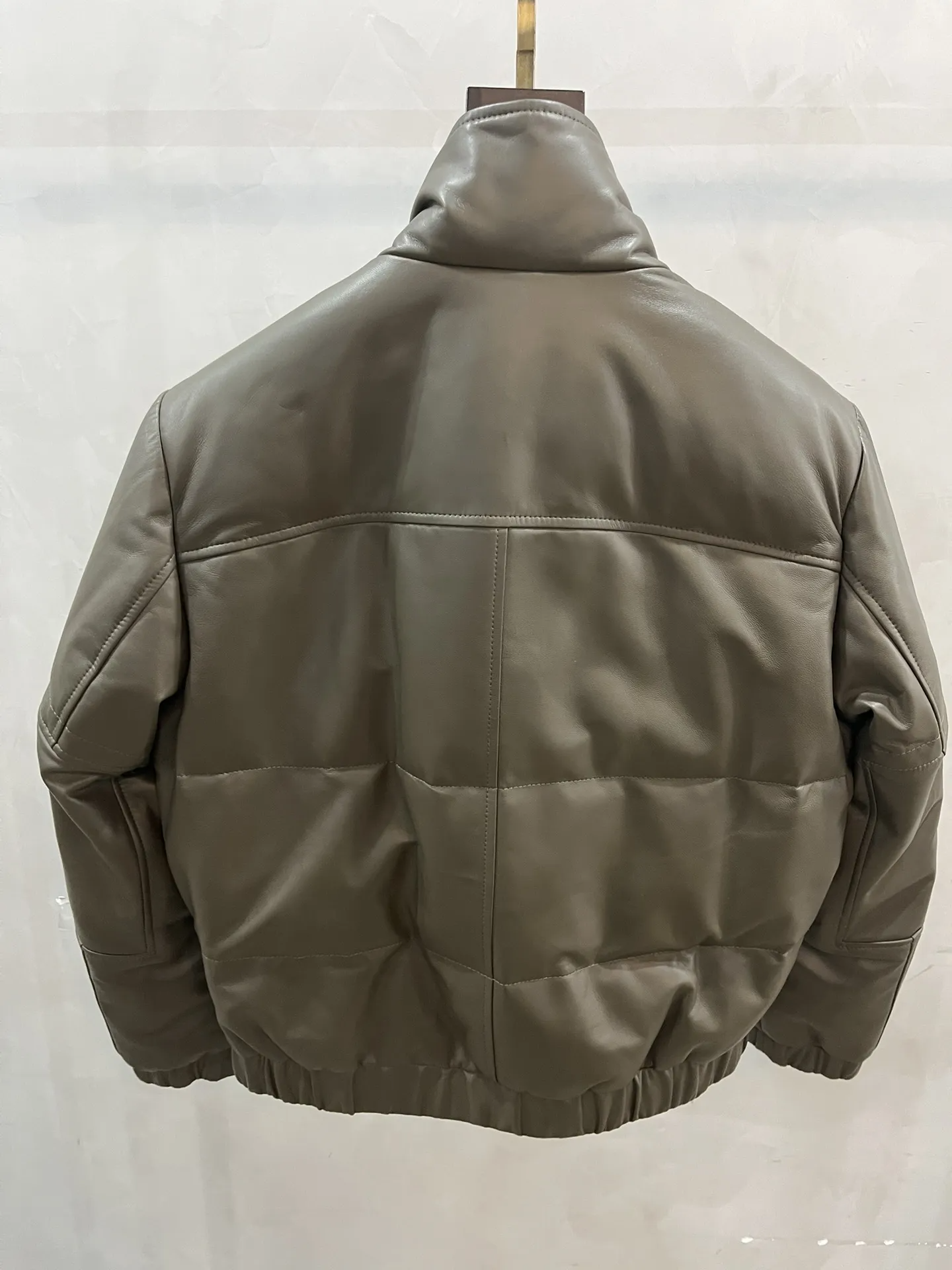 BURBERRY Мужская кожаная куртка BURBERRY Мужская кожаная куртка