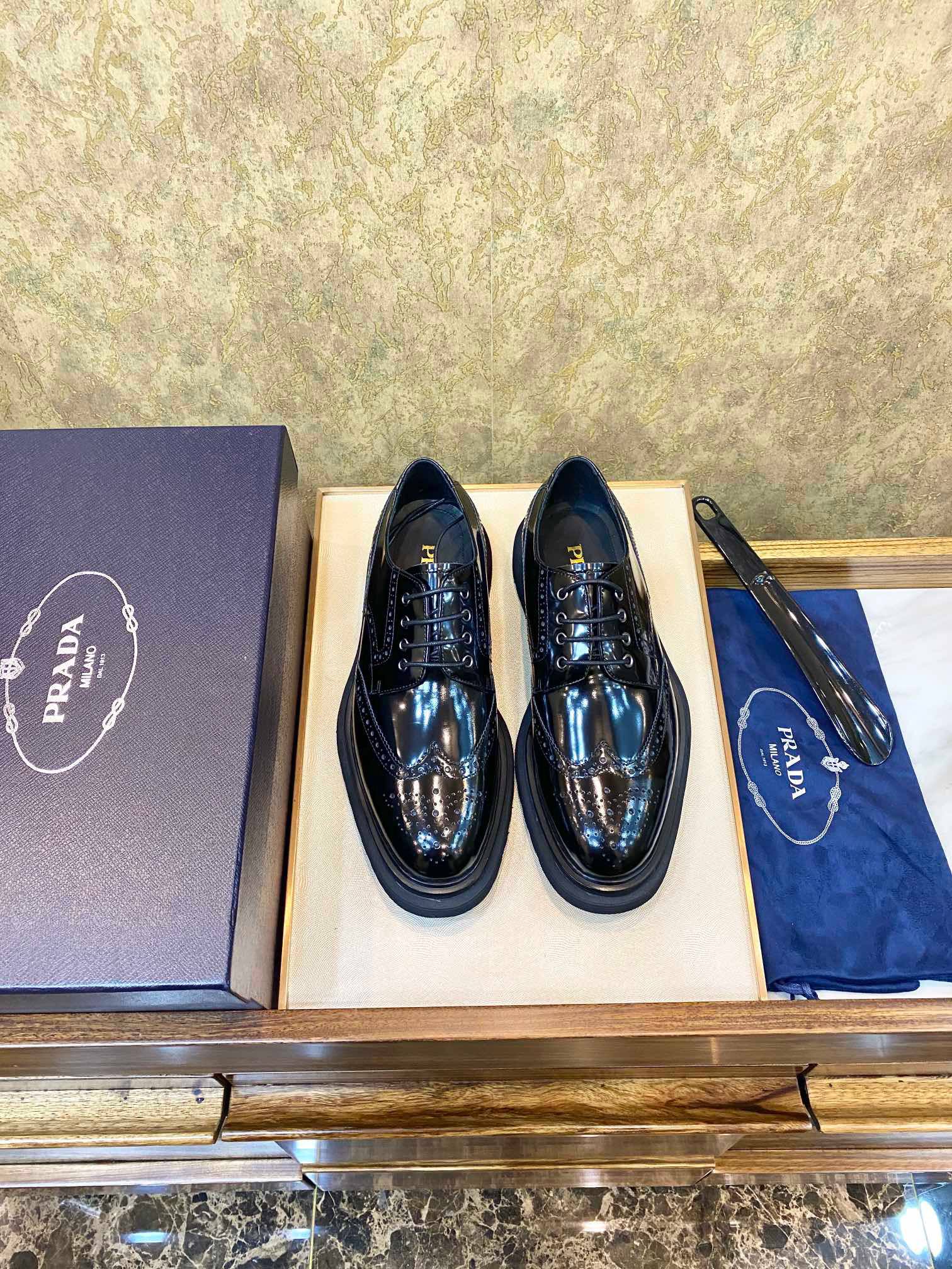 PRADA Мужские туфли-ботинки PRADA Мужские туфли-ботинки