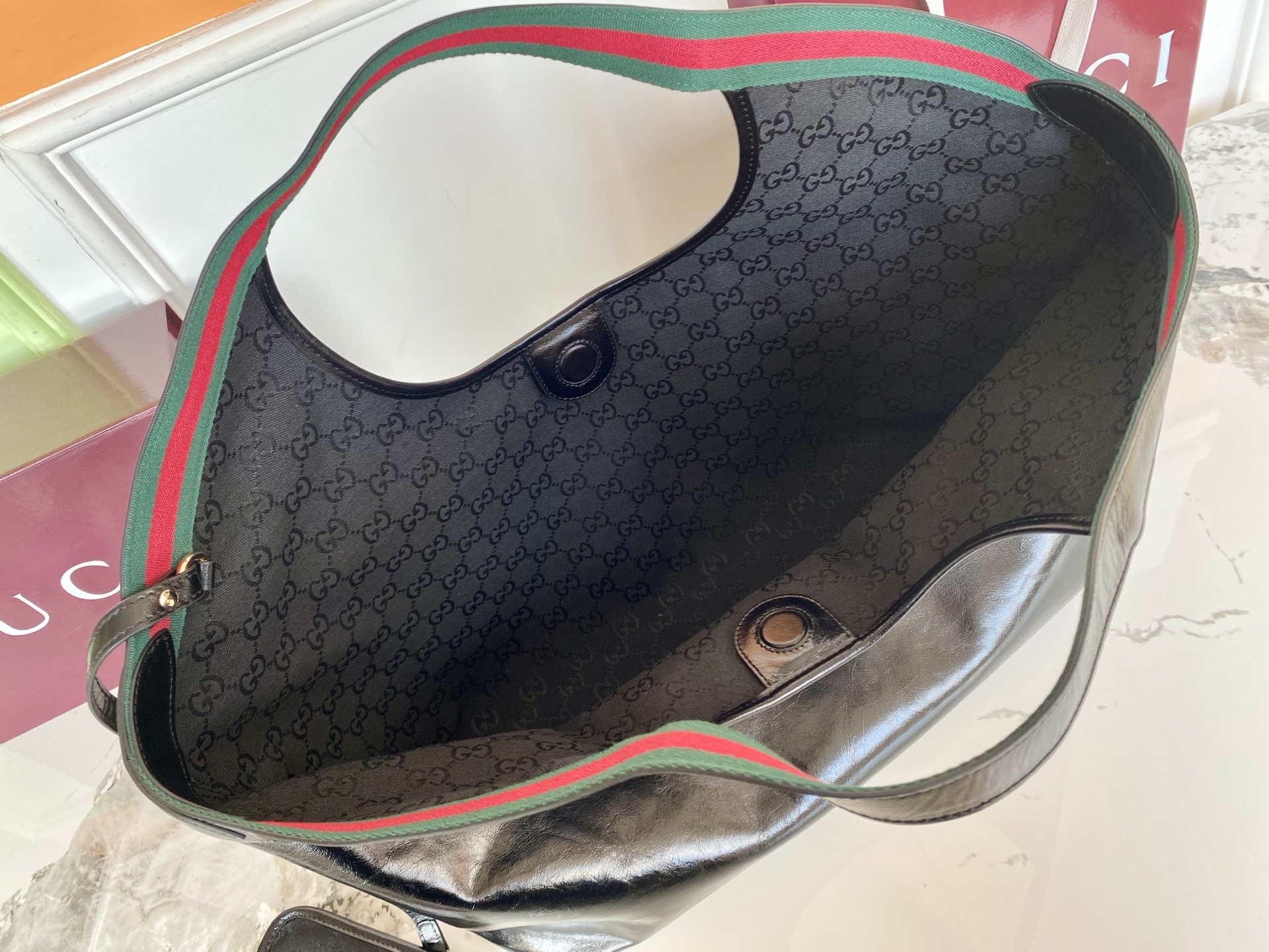 GUCCI Женская сумка Gucci Giglio large tote bag