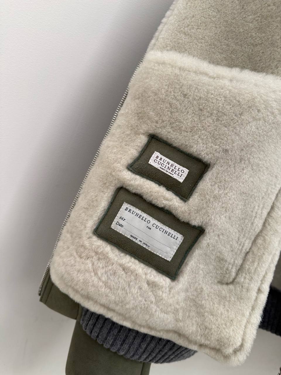 BRUNELLO CUCINELLI Мужская кожаная куртка  BRUNELLO CUCINELLI Мужская кожаная куртка