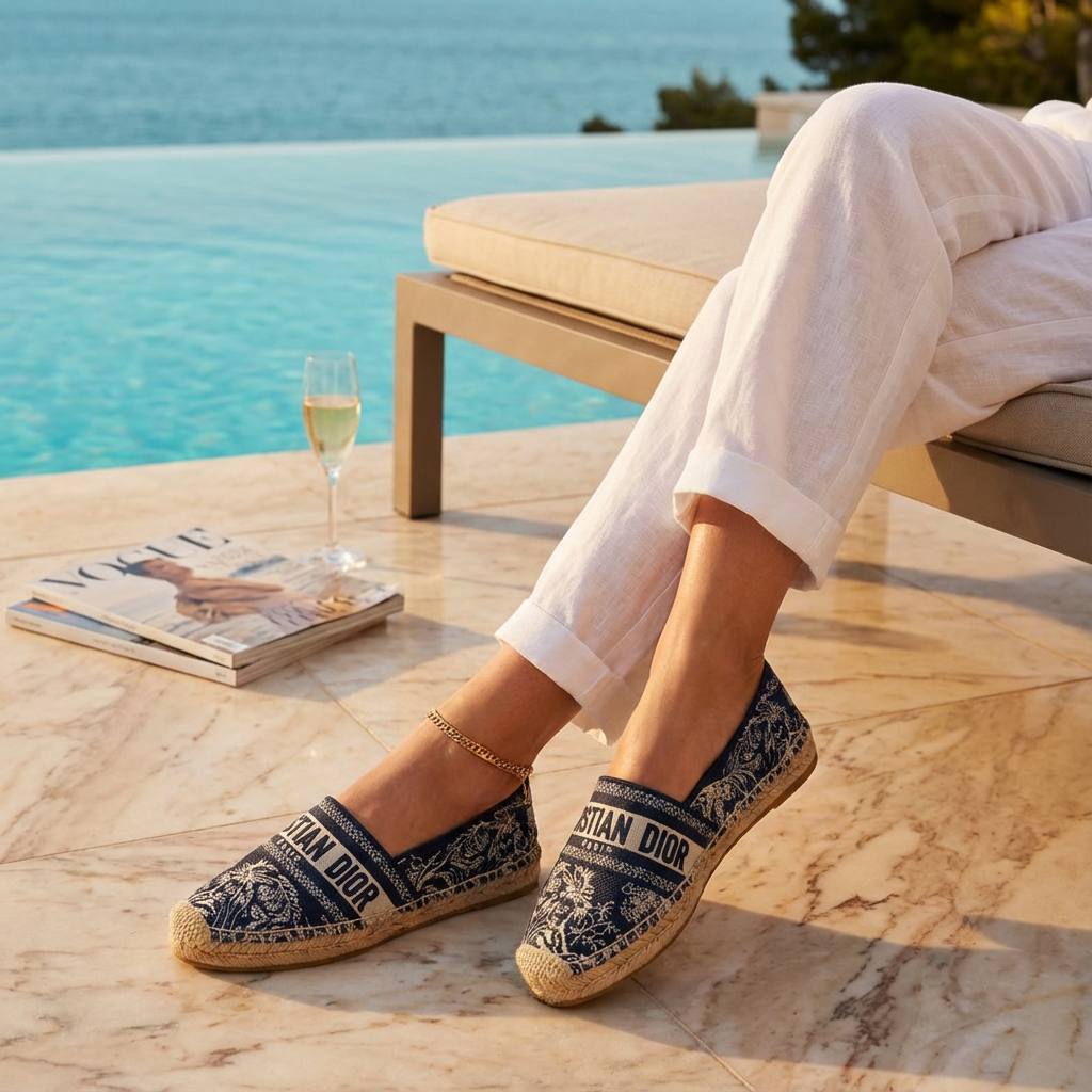 CHRISTIAN DIOR Женские эспадрильи Dior Granville CHRISTIAN DIOR Женские эспадрильи Dior Granville