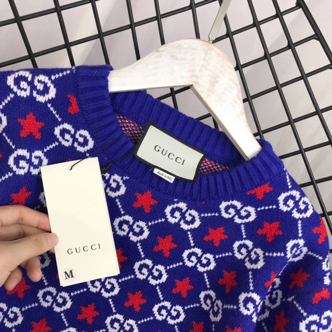 GUCCI Мужской свитшот из шерсти GUCCI Мужской свитшот из шерсти