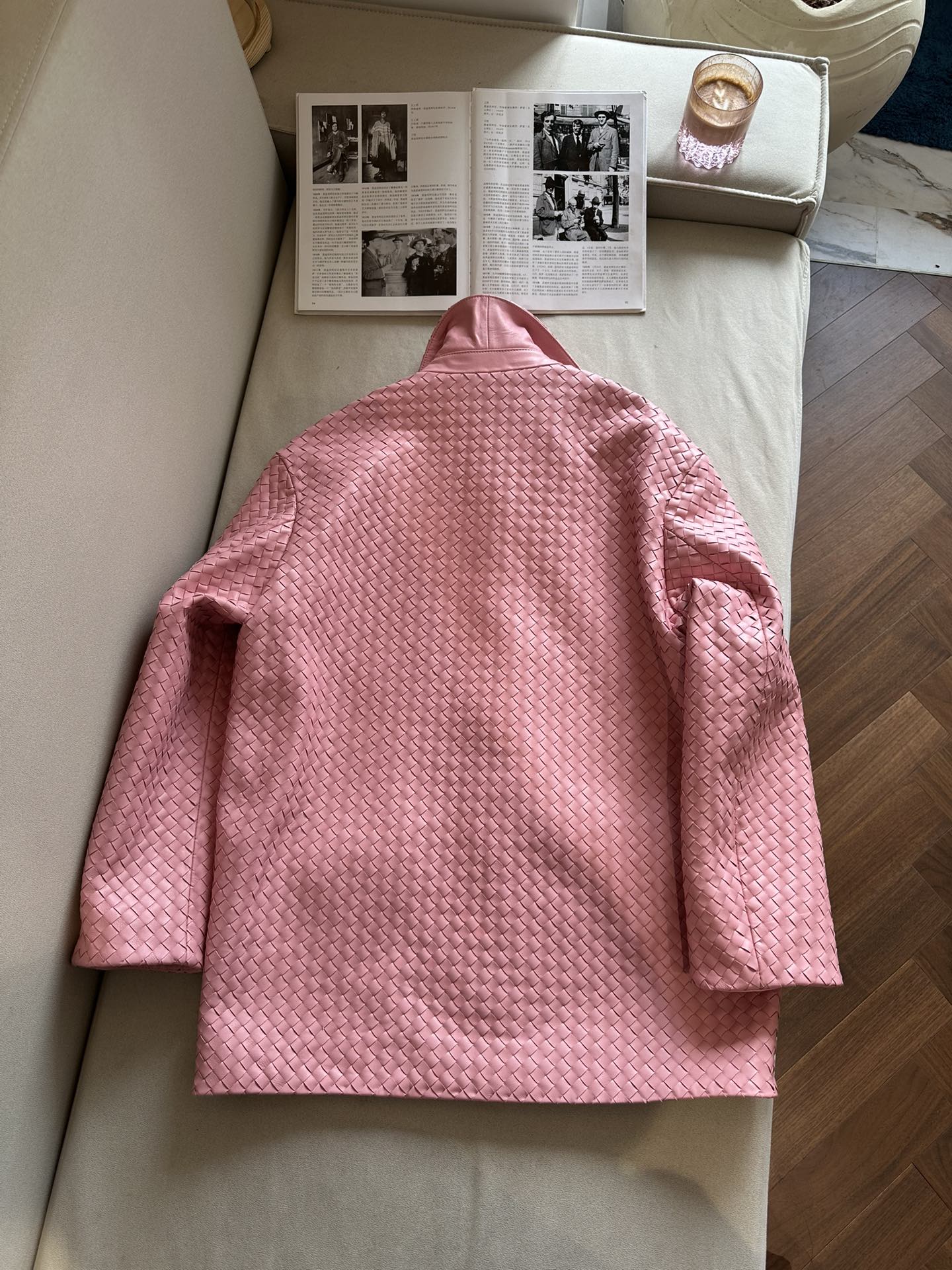 BOTTEGA VENETA Женская кожаная рубашка