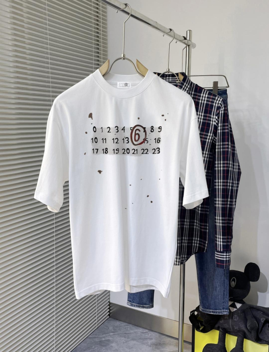 MAISON MARGIELA Мужская футболка хлопок