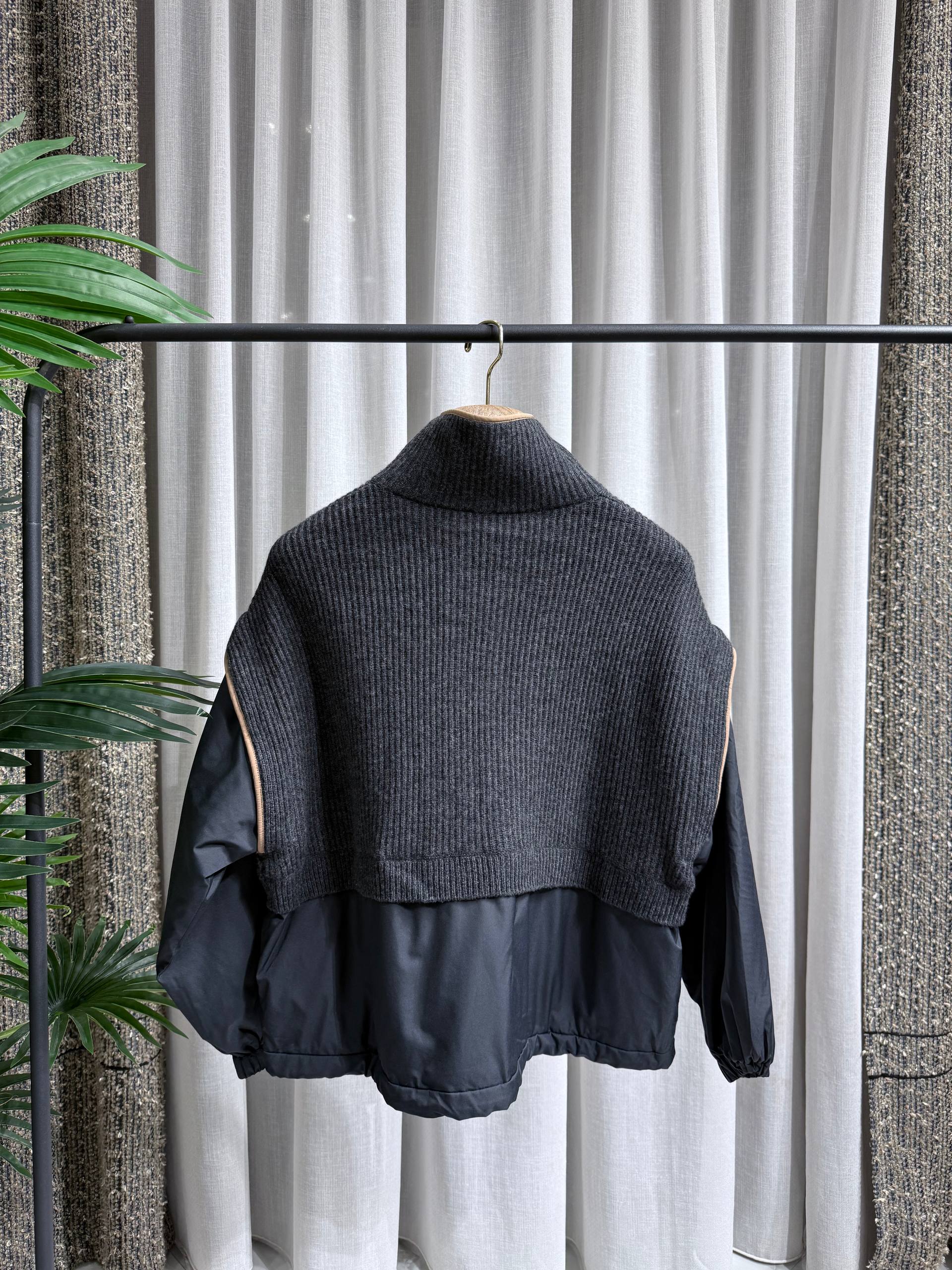 BRUNELLO CUCINELLI Женская ветровка из кашемира BRUNELLO CUCINELLI Женская ветровка из кашемира