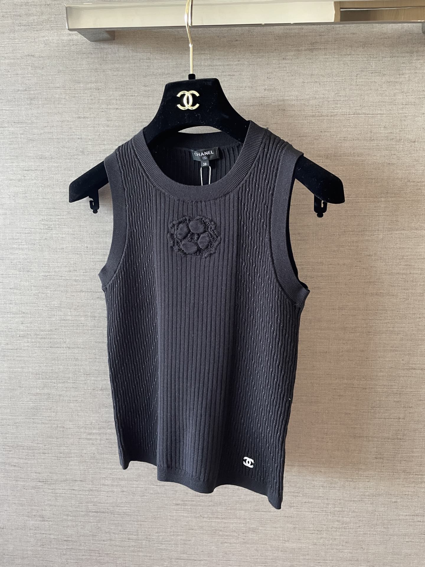 CHANEL Женская майка из хлопка