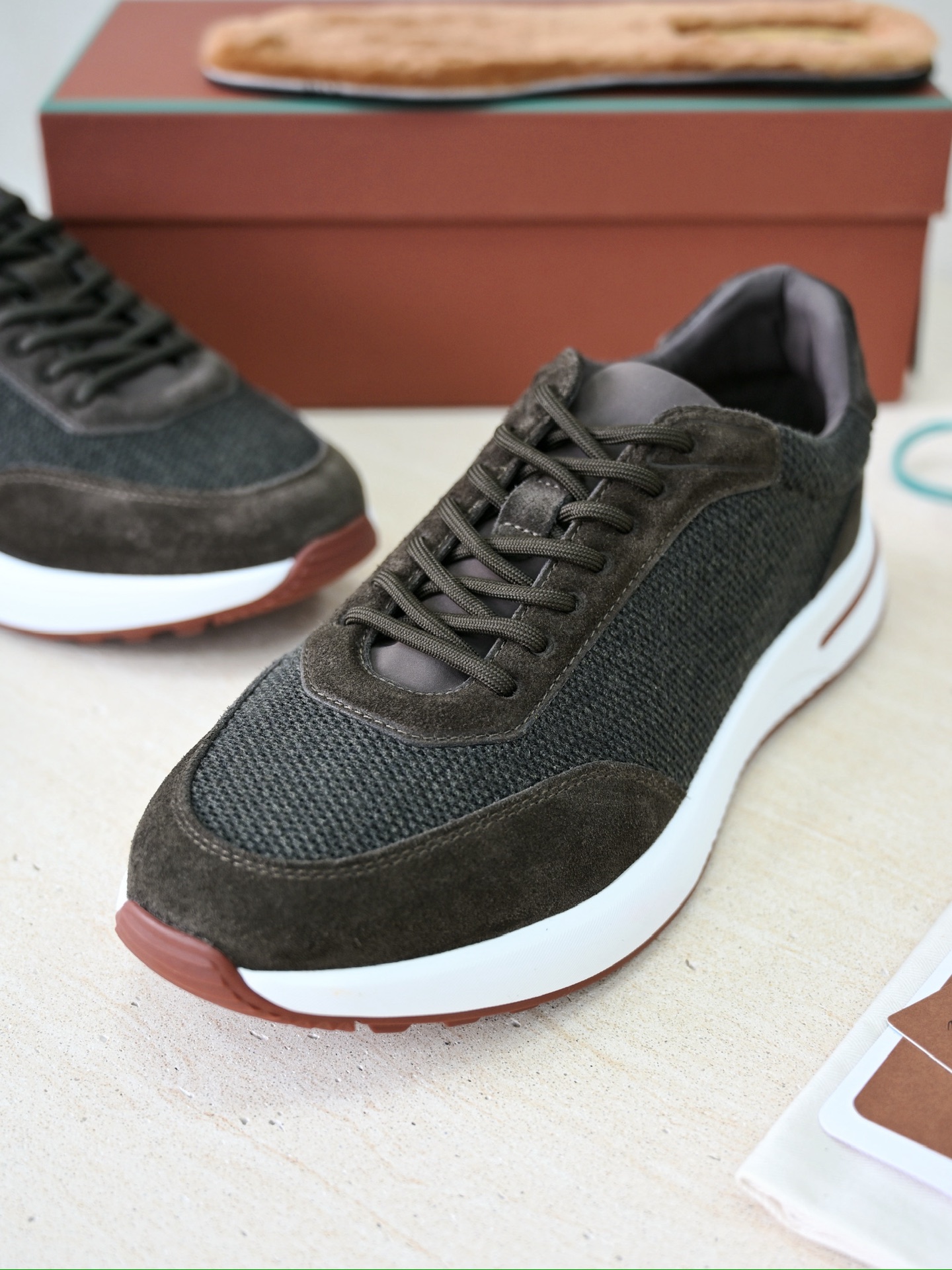 LORO PIANA Мужские кроссовки 