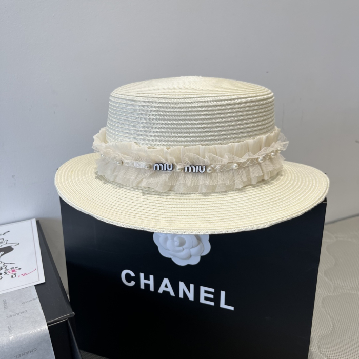 MIU MIU Шляпа соломенная