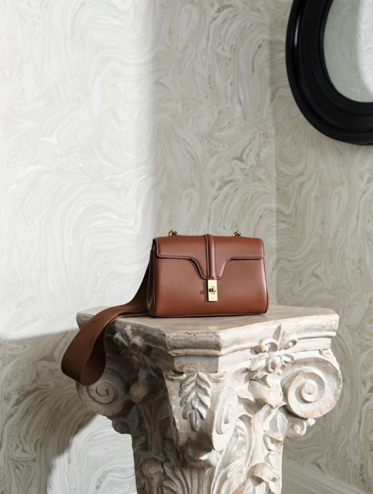  CELINE Женская сумка TEEN SOFT 16 из телячьей кожи