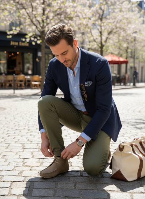 LORO PIANA Мужские лоферы