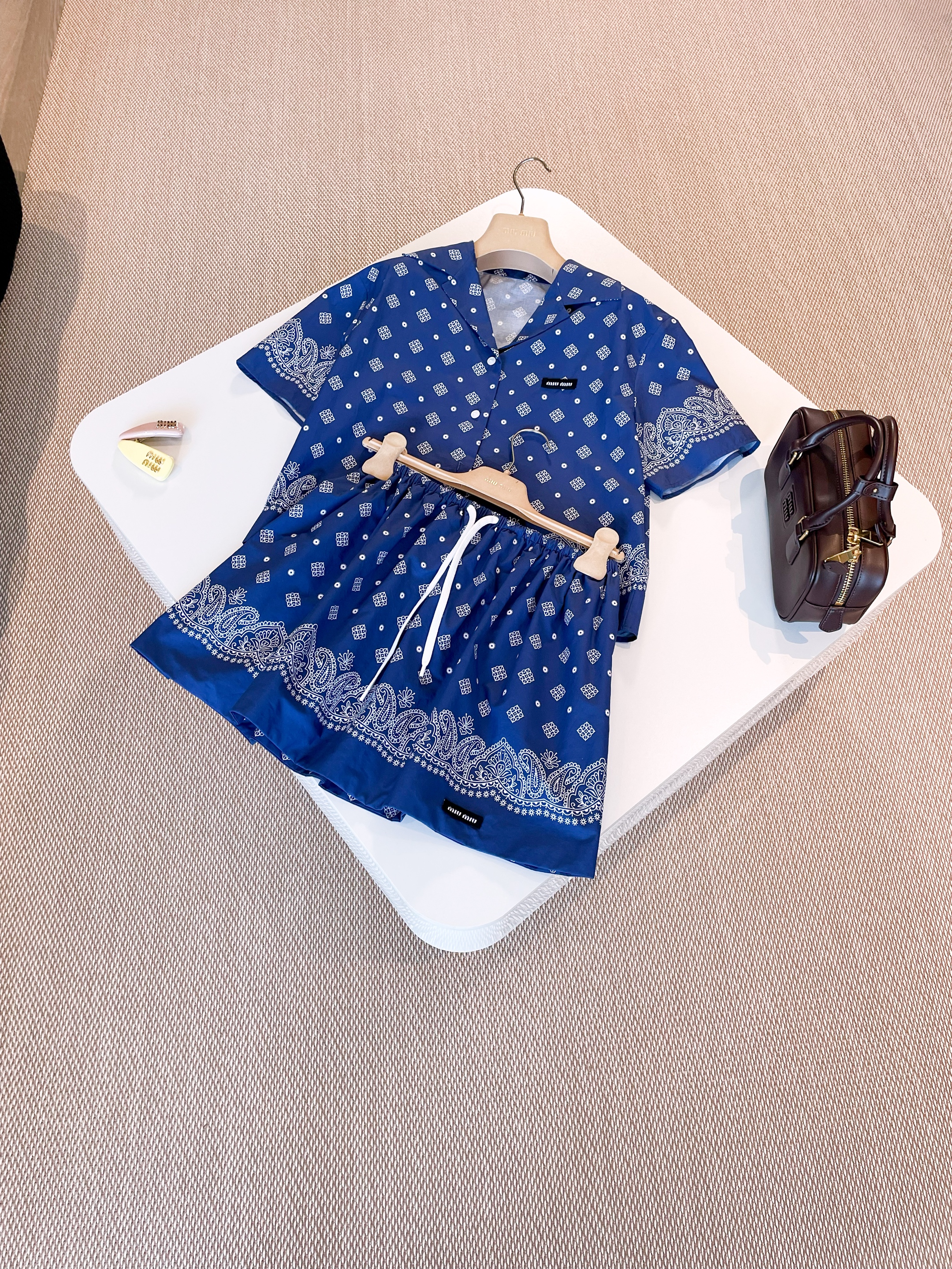 MIU MIU Женская рубашка хлопок