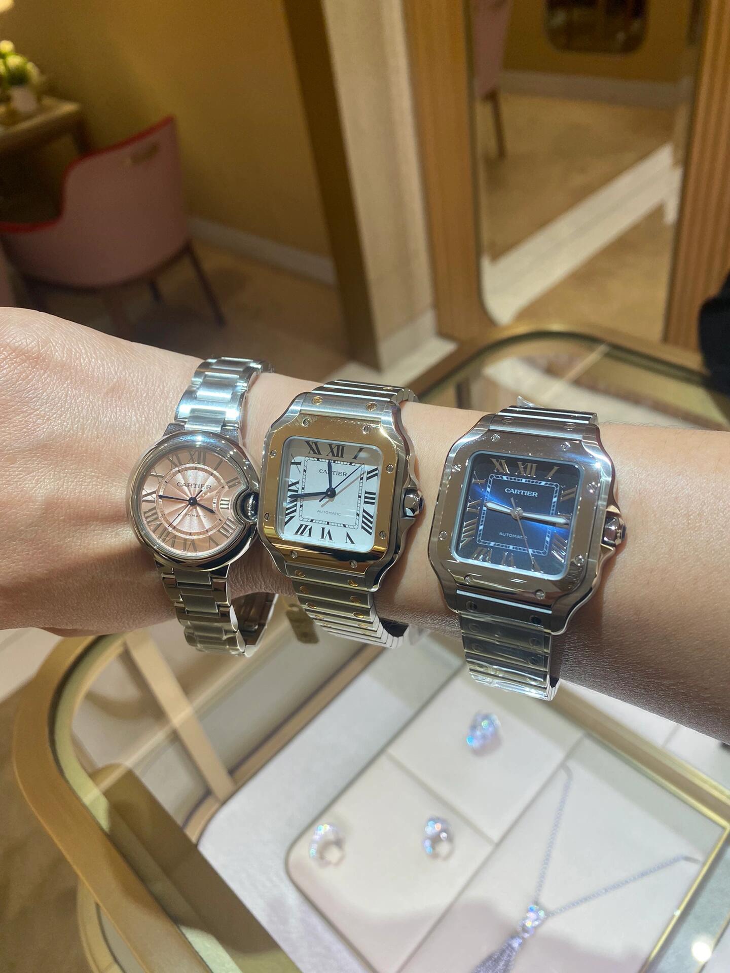 CARTIER Мужские часы Santos WSSA0063 35 мм CARTIER Мужские часы Santos WSSA0063 35 мм